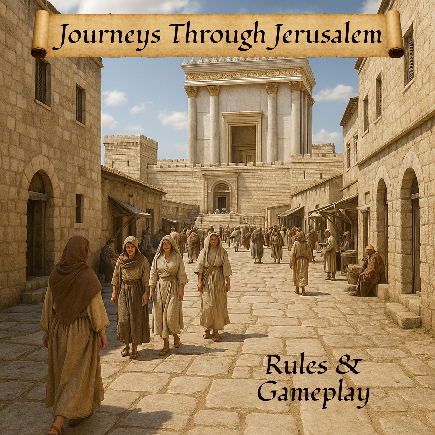 Journeys through Jerusalem board game